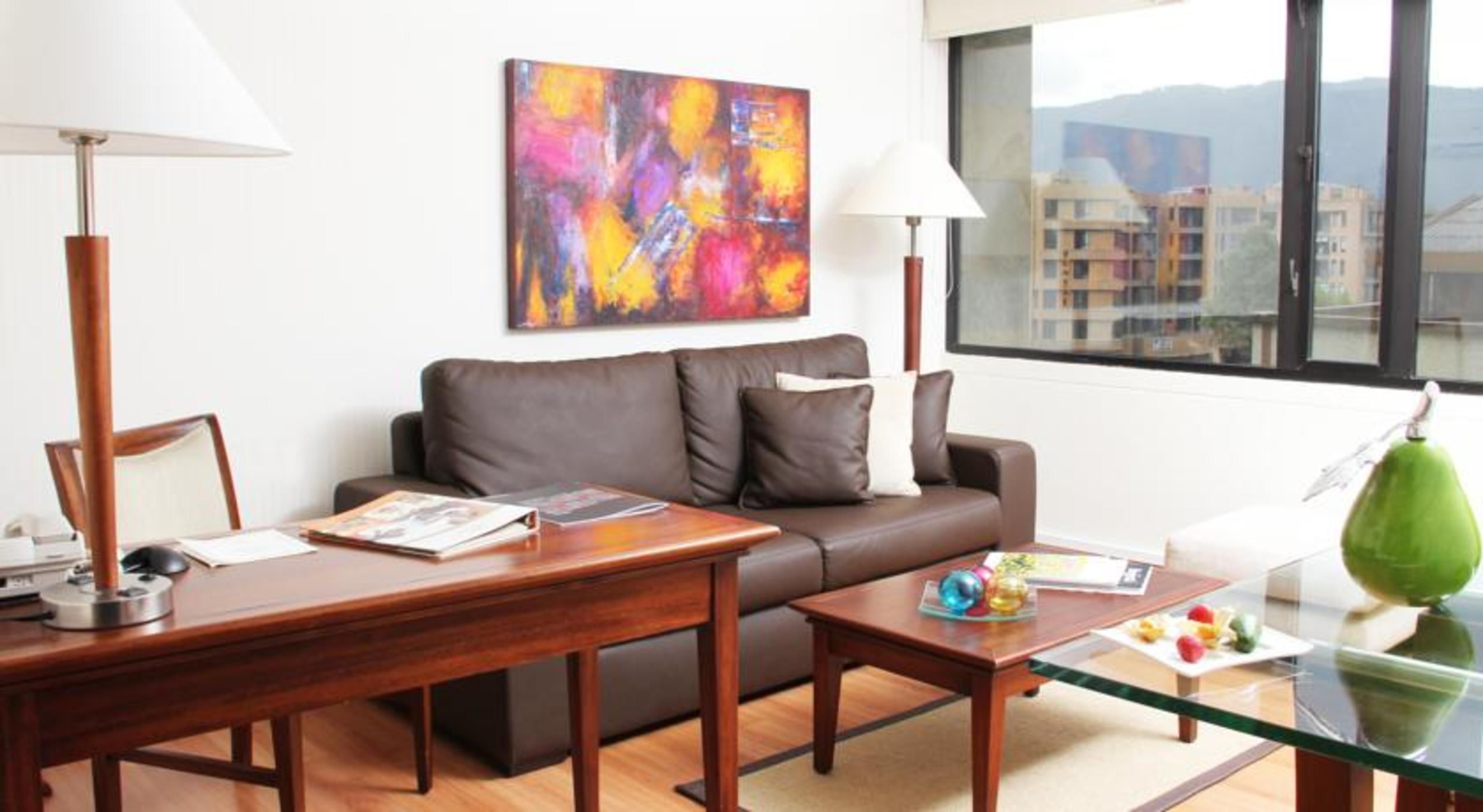 Bogota Plaza Hotel Kültér fotó A living room