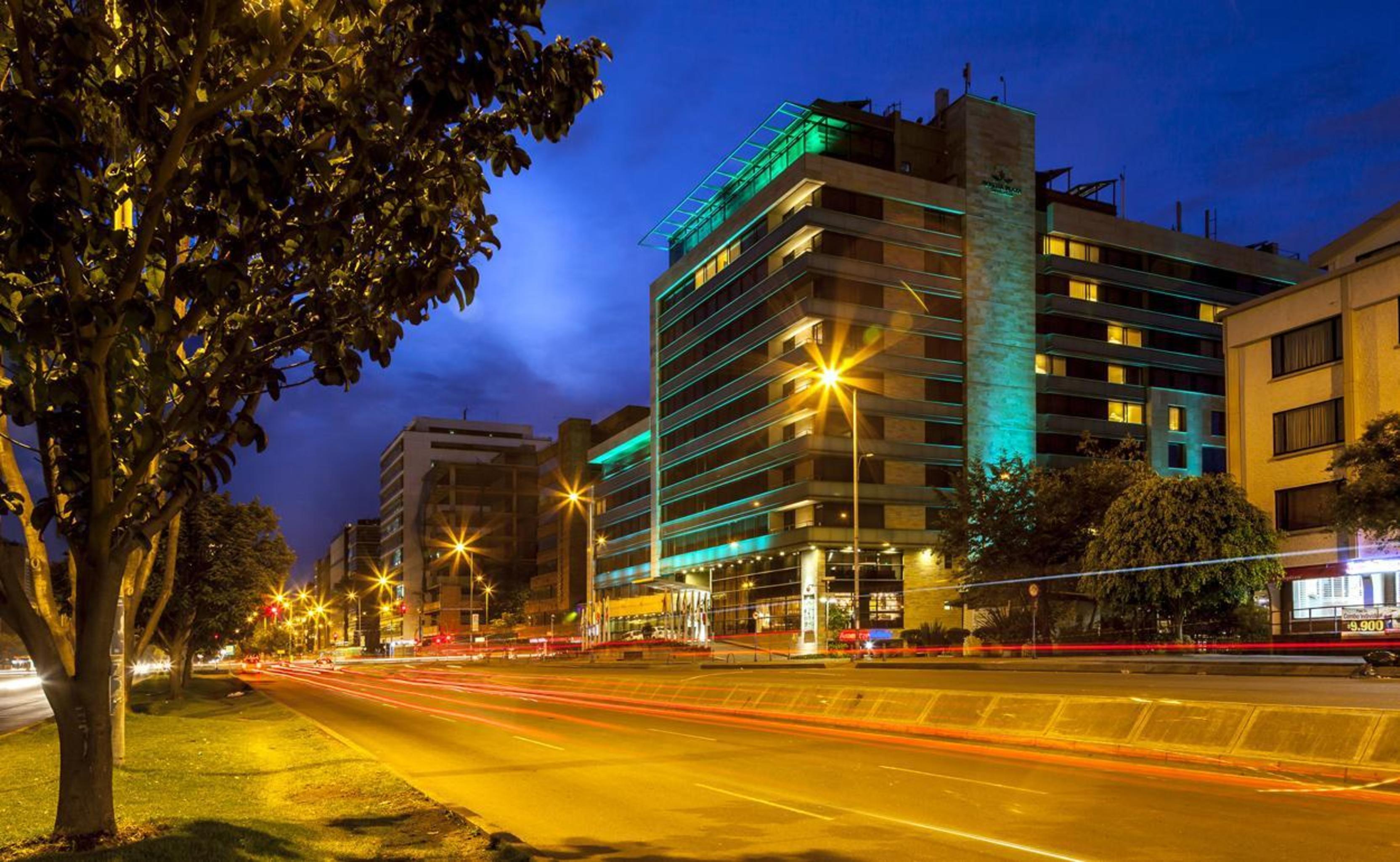 Bogota Plaza Hotel Kültér fotó The Hilton Athens