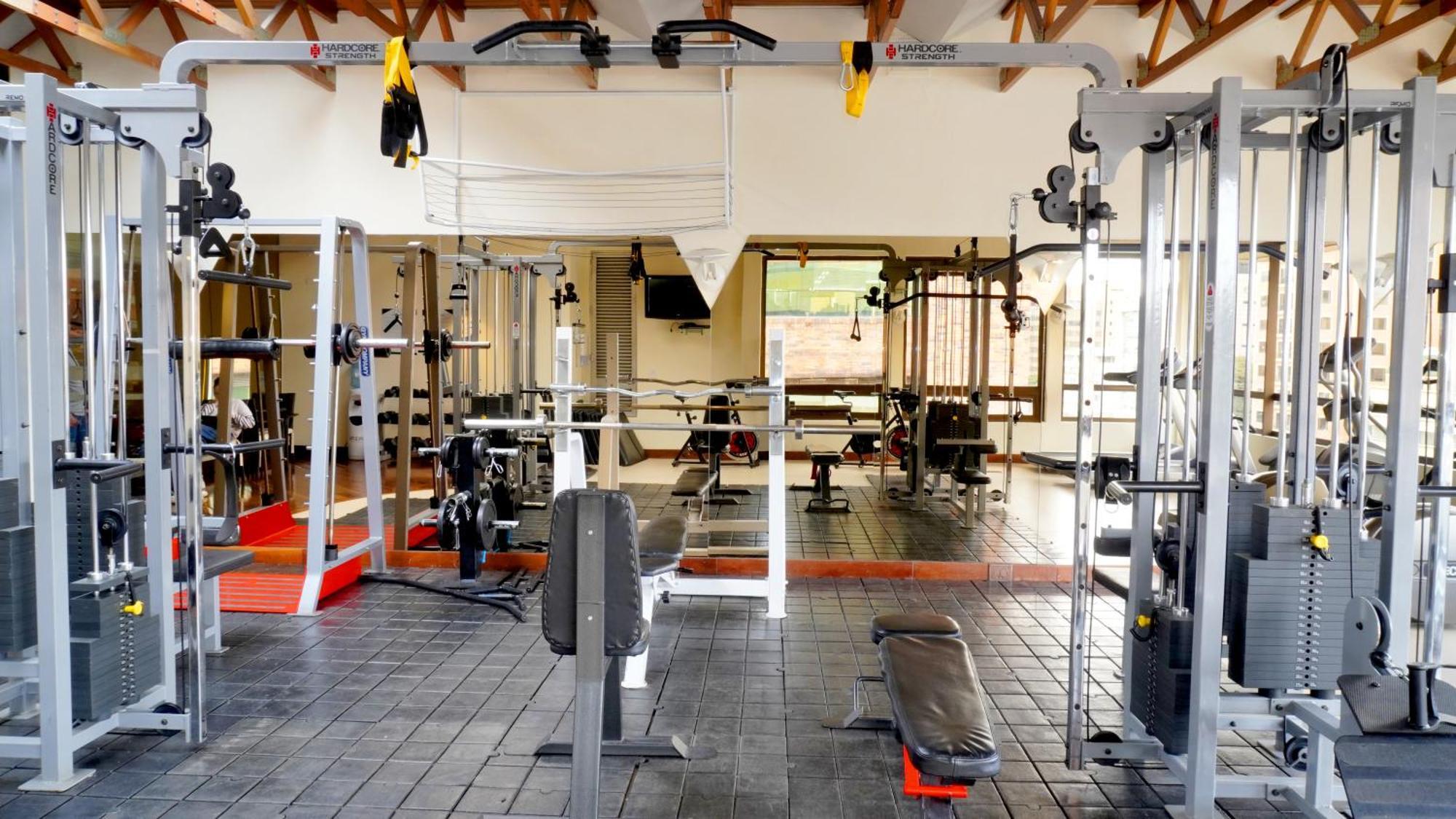 Bogota Plaza Hotel Kültér fotó A gym in the UK