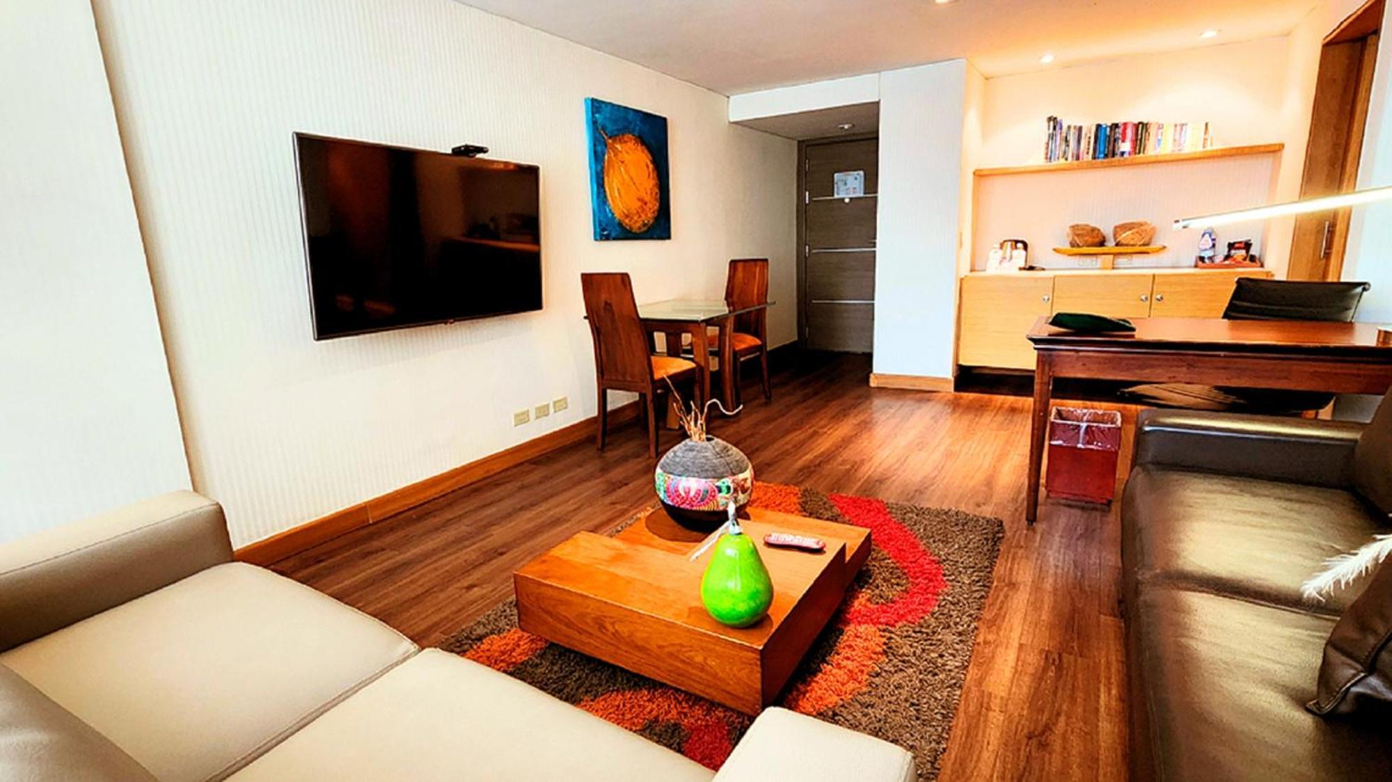Bogota Plaza Hotel Kültér fotó A living room