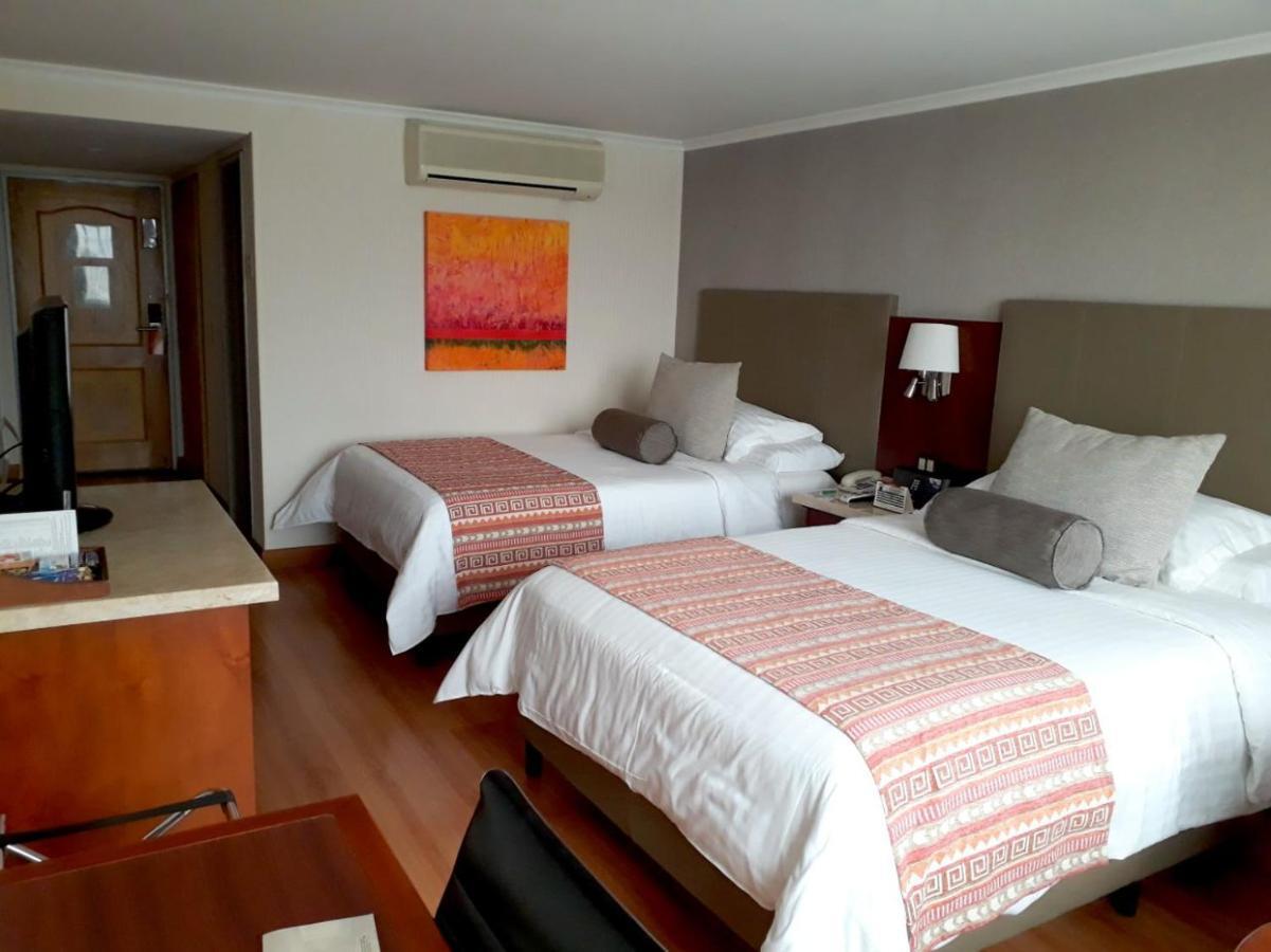 Bogota Plaza Hotel Kültér fotó A room at the hotel